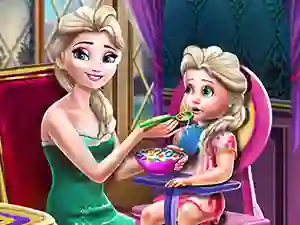 Ice Queen Toddler Feed — δωρεάν online παιχνίδι