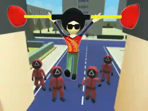 Squid Fall Guy — δωρεάν online παιχνίδι