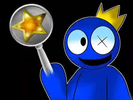 Rainbow Friends Find Stars — δωρεάν online παιχνίδι