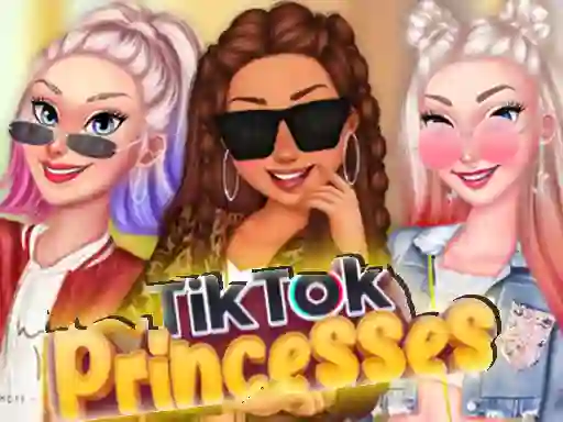 TikTok Princesses Back To Basics — δωρεάν online παιχνίδι