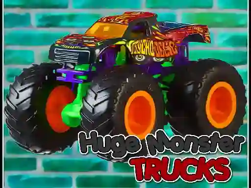 Huge Monster Trucks — δωρεάν online παιχνίδι