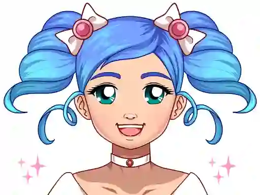 Kawaii Magical Girl Dress Up Game — δωρεάν online παιχνίδι