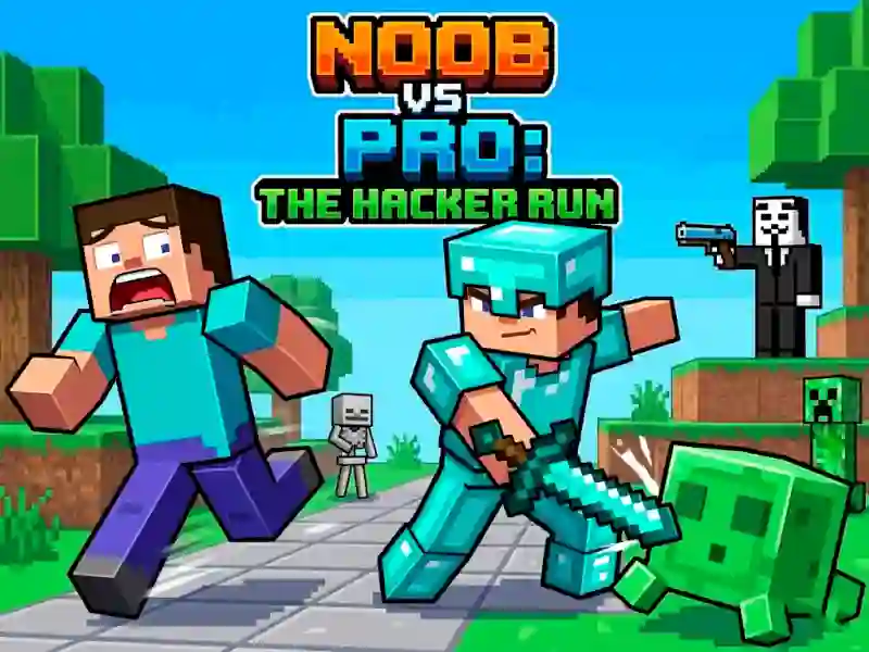 Noob vs Pro Help Hacker danger Hacker — δωρεάν online παιχνίδι