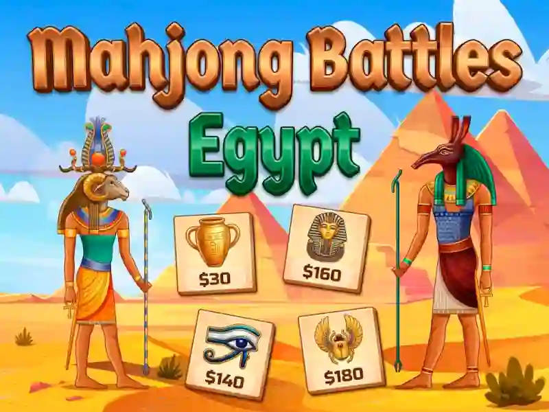 Mahjong Battles Egypt — δωρεάν online παιχνίδι