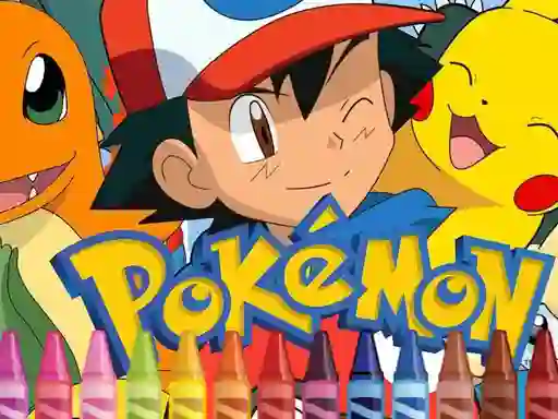 Pokemon Coloring — δωρεάν online παιχνίδι