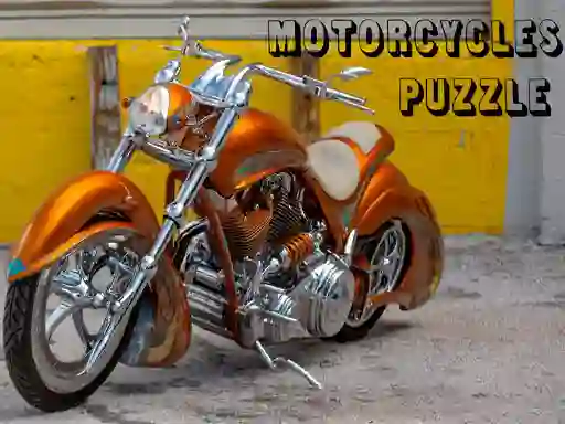 Motorcycles Puzzle — δωρεάν online παιχνίδι