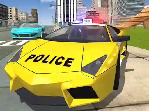 Police Drift Car — δωρεάν online παιχνίδι