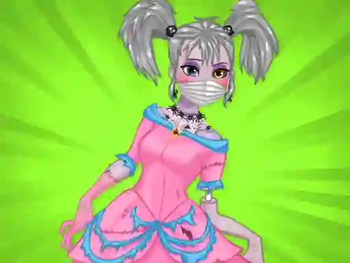 Princess Cute Zombies April Fun — δωρεάν online παιχνίδι