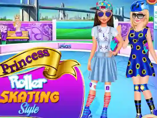 Princess Roller Skating Style — δωρεάν online παιχνίδι