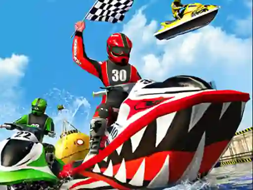 Jet Ski Water Boat Racing — δωρεάν online παιχνίδι