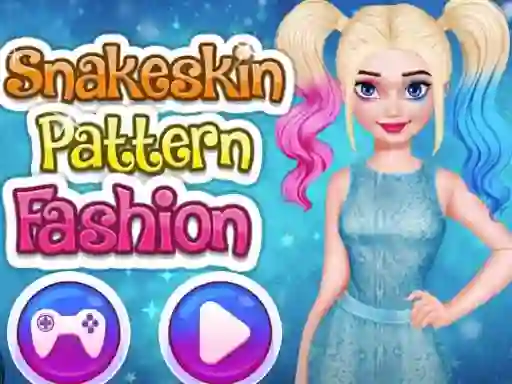 Snakeskin Pattern Fashion — δωρεάν online παιχνίδι