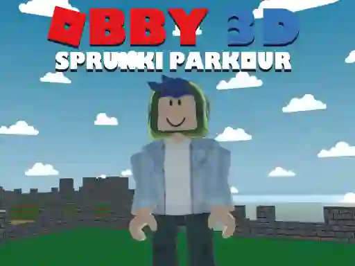 Obby 3D Sprunki Parkour — δωρεάν online παιχνίδι