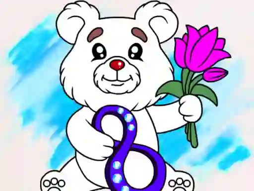 March Coloring Book — δωρεάν online παιχνίδι
