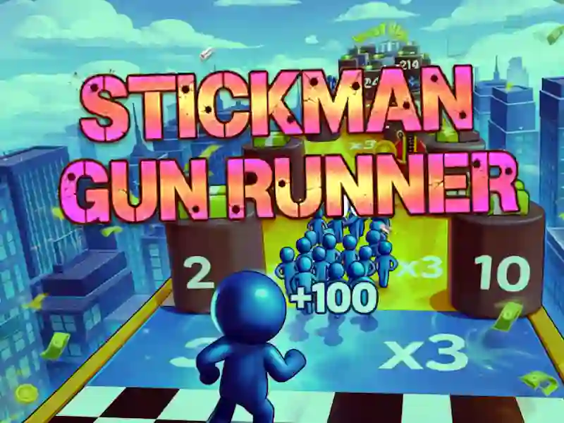 Stickman Gun Runner — δωρεάν online παιχνίδι