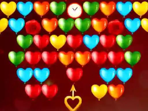 Bubble Shooter Valentines — δωρεάν online παιχνίδι