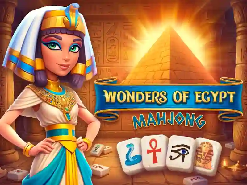Wonders of Egypt Mahjong — δωρεάν online παιχνίδι