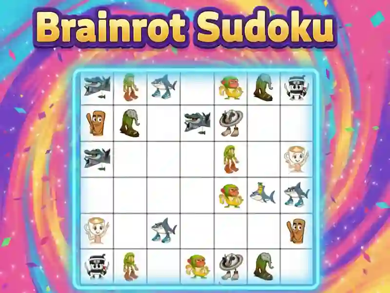 Brainrot Sudoku — δωρεάν online παιχνίδι
