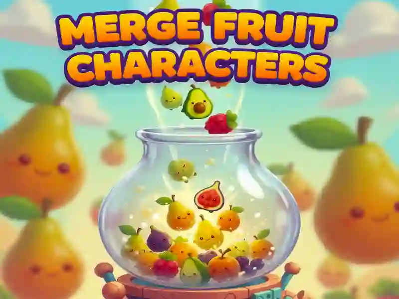 Merge Fruit Characters — δωρεάν online παιχνίδι