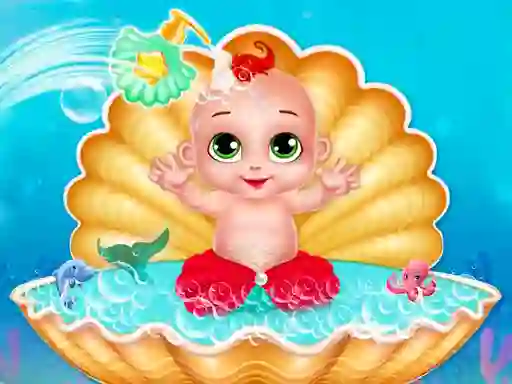 Mermaid Baby Care — δωρεάν online παιχνίδι