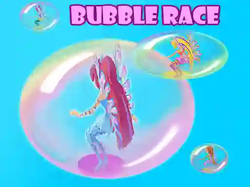 Winx Bubble Race — δωρεάν online παιχνίδι