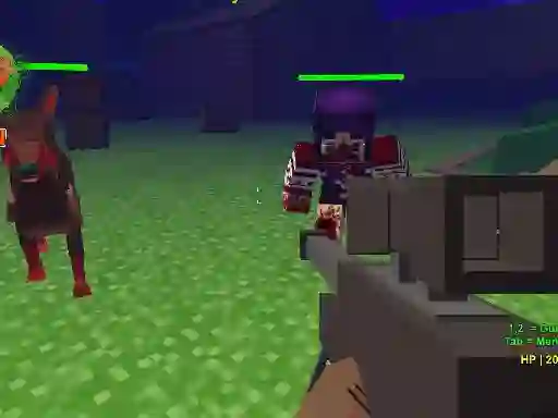 Pixel Zombie Suvival Toonfare — δωρεάν online παιχνίδι