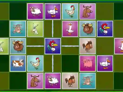 Farm animals matching puzzles — δωρεάν online παιχνίδι