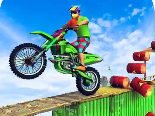 Bike Stunts Driving 2022 — δωρεάν online παιχνίδι