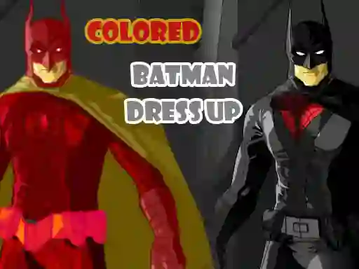 Colored Batman Dress Up — δωρεάν online παιχνίδι