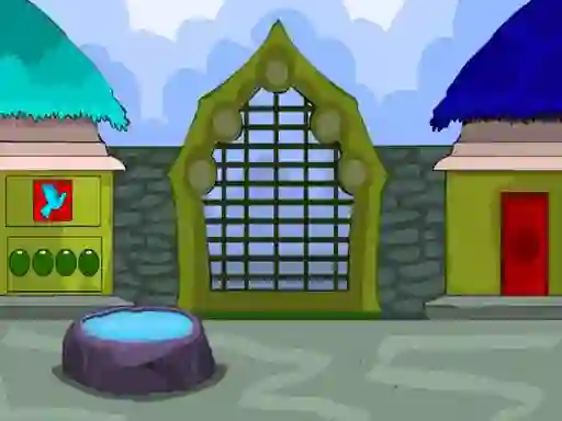 Hut Village Escape — δωρεάν online παιχνίδι