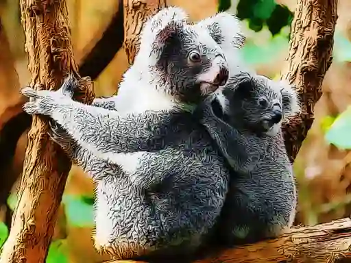 Cute Baby Koala Bear — δωρεάν online παιχνίδι