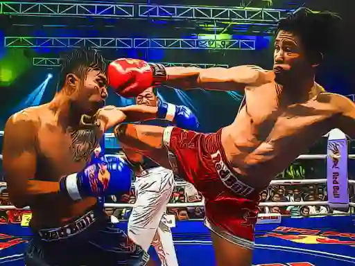 MuayThai Fighters Jigsaw — δωρεάν online παιχνίδι