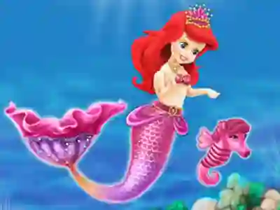 Baby Mermaid Princess Dress Up — δωρεάν online παιχνίδι