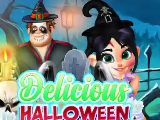 Delicious Halloween Cupcake — δωρεάν online παιχνίδι