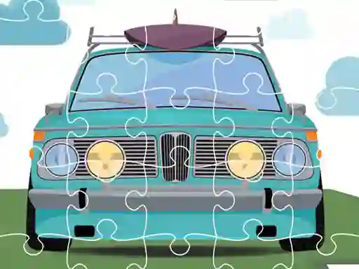 Retro Cars Jigsaw — δωρεάν online παιχνίδι