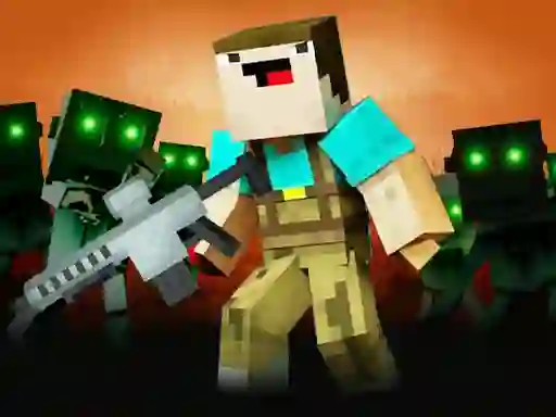 Noob Shooter Zombie — δωρεάν online παιχνίδι