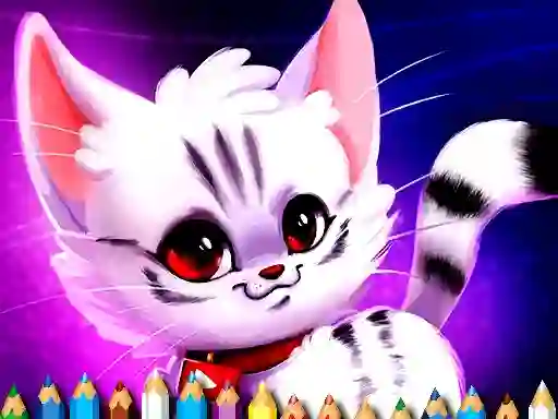 Cute Kitty Coloring — δωρεάν online παιχνίδι