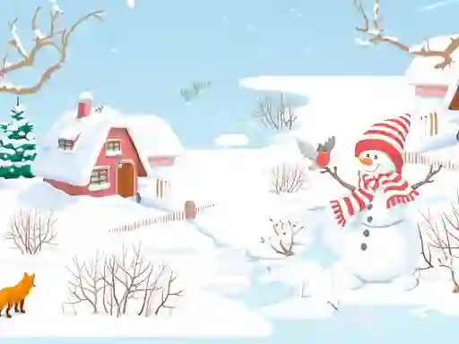Snowman Slide — δωρεάν online παιχνίδι