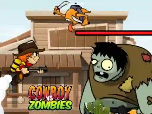 Cowboy vs Zombies — δωρεάν online παιχνίδι
