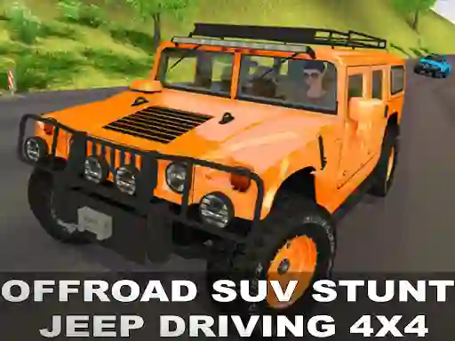 Offroad Suv Stunt Jeep Driving 4x4 — δωρεάν online παιχνίδι
