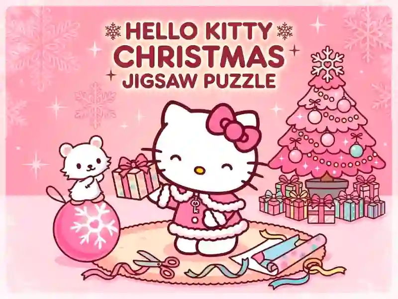 Hello Kitty Christmas Jigsaw Puzzle — δωρεάν online παιχνίδι