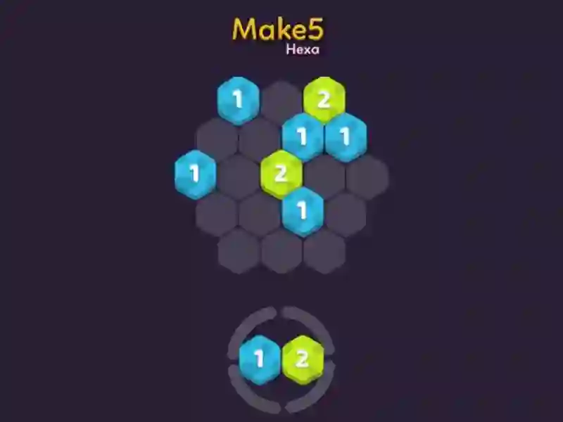 Make 5 Hexa — δωρεάν online παιχνίδι