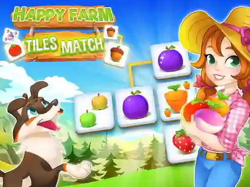 Happy Farm Tiles Match — δωρεάν online παιχνίδι