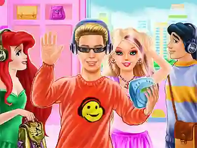 Princess highschool trends — δωρεάν online παιχνίδι