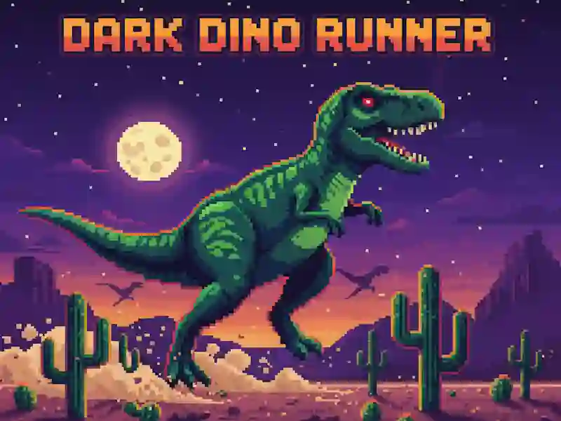 Dark Dino Runner — δωρεάν online παιχνίδι