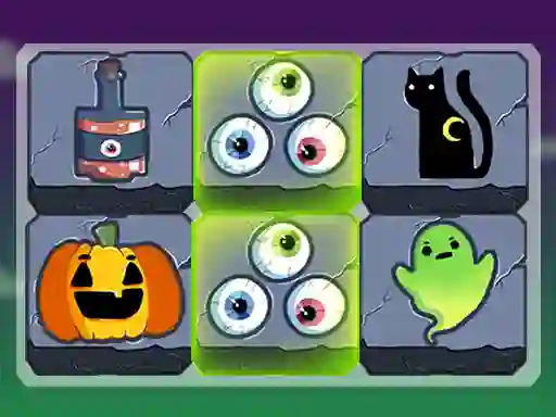Halloween Mahjong Connect — δωρεάν online παιχνίδι