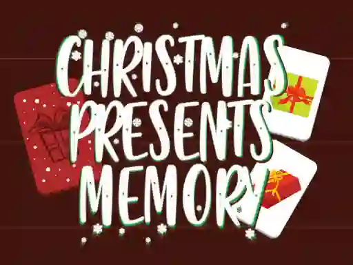 Christmas Presents Memory — δωρεάν online παιχνίδι