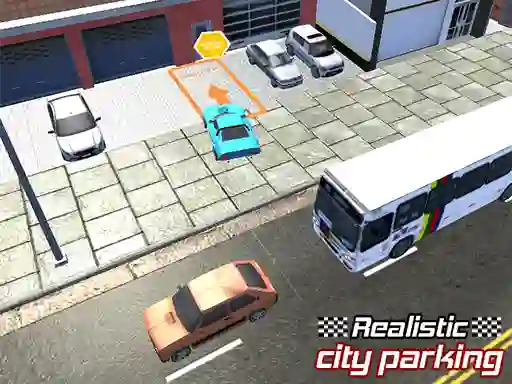 Realistic City Parking — δωρεάν online παιχνίδι