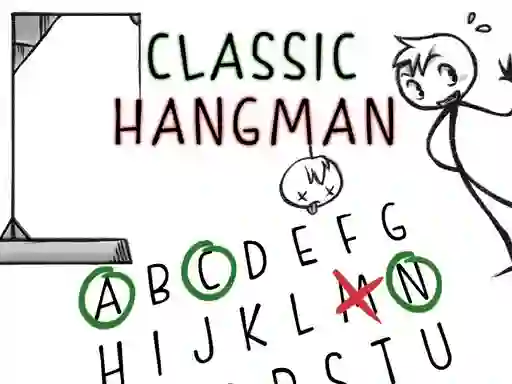 Classic Hangman — δωρεάν online παιχνίδι