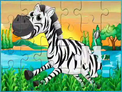 Happy Animals Jigsaw — δωρεάν online παιχνίδι