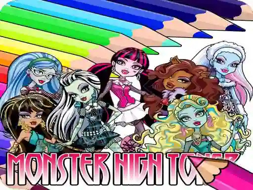 Coloring Book for Monster High — δωρεάν online παιχνίδι